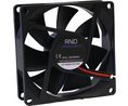 Axiale ventilator zonder borstel DC 80x80x25mm 24V 78.6m³/h